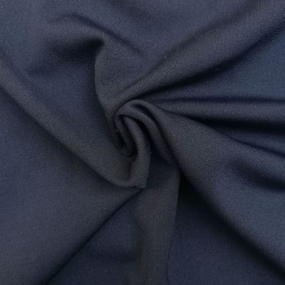 Shaoxing Custom 40S 50S 60S NR Roma 92% Polyester 8% Spandex 220GSM 4 Way Knitted Zurich Fabric for Sports Wear
