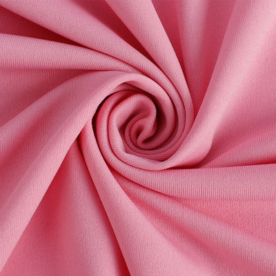 Shaoxing Custom 40S 50S 60S NR Roma 92% Polyester 8% Spandex 220GSM 4 Way Knitted Zurich Fabric for Sports Wear