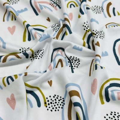 African Print 80% Polyester 20% Spandex Fabric 50D 4 Way Stretch  Polyester Swimwear Yummy Fabric