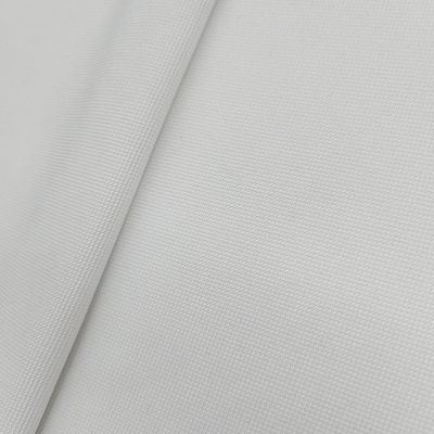 Eco Friendly Organic Cotton Recycled Polyester RPET Knitted Pique Mesh Polo Fabric by the Yard