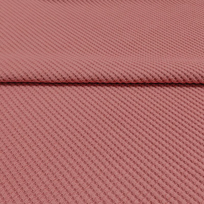 Eco Friendly Organic Cotton Recycled Polyester 3*3 Waffle Women Top Fabric