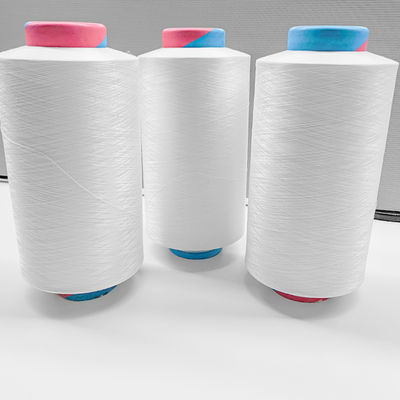 Hot Sale Soft Raw White Black Polyester Yarn for Knitting , China Supplier 200D/96F DTY 100% Polyester Yarn/