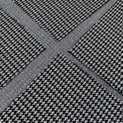 High Quality New Design Fancy 75Poly 22Rayon 3Span Knit Jacquard Fabric for Suits and Apparel and Clothes