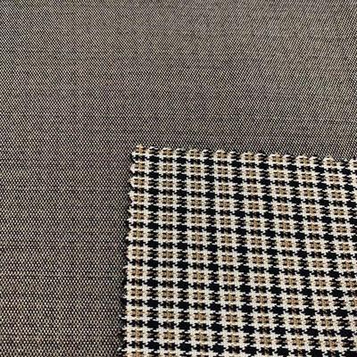 New Design Fancy 70%Poly 25%Rayon 5%Span TR Check Knit Jacquard Fabric for Suits and Apparel and Clothes