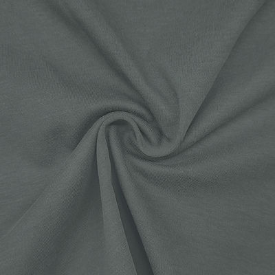 Factory Wholesale Solid Fabric 100 Cotton Material Knit Interlock Fabric for Men Shirt
