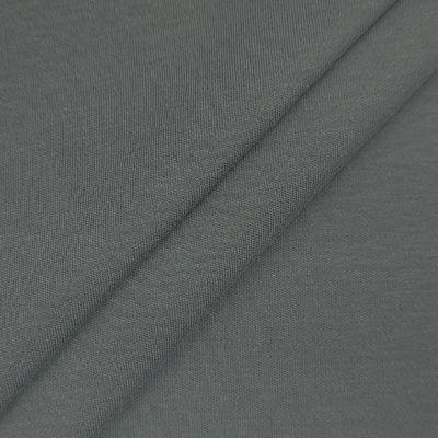 Factory Wholesale Solid Fabric 100 Cotton Material Knit Interlock Fabric for Men Shirt