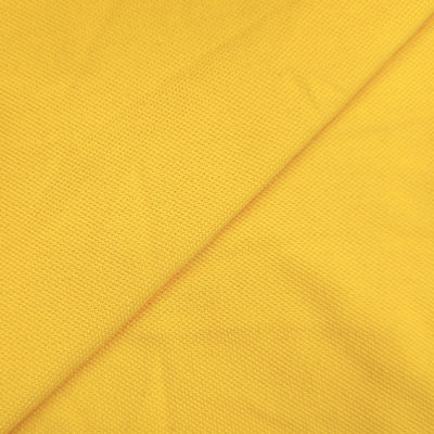 200GSM Solid Spandex Knitted Fabric Polyester Cotton Material TC Pique Fabric for Sportswear