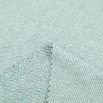 Certificated Super Soft 100% Organic Bamboo Cotton Polyester Knitting Jersey Rib Interlock Fabric Wholesale for T Shirt