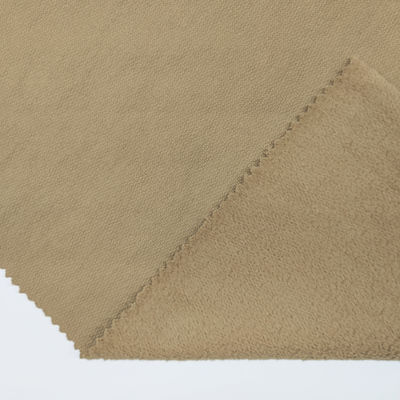 Plain Dyed Knitted CVC Polyester Fleece Fabric, China Supplier Cotton Fleece Fabric for Hoodie/