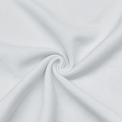 Soft Hand Feel TC Polyester Fleece Fabric by Roll, Hot Sale Solid Cotton Terry Fleece Fabric for Hoodie/