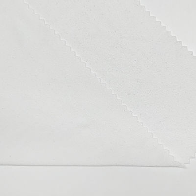 Plain Dyed Knitted Two Side Fabric 88% Polyester 12% Spandex Material Peach DTY Jersey Fabric  for T-shirt