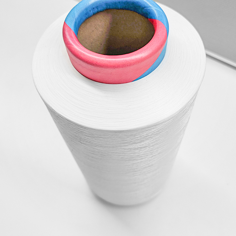China Manufacturer 300D/96F 200D/96F Knitting DTY Undyed Yarn Raw White Polyester Raw Yarn