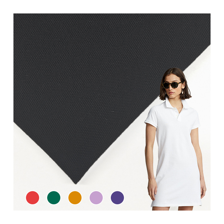 Quick Dry Super Soft Stretch Knit Pique Fabric, China Wholesale Cotton Pique Fabric for Polo T-shirt/