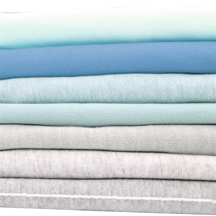 Soft Hand Feeling Baby Cloth Print 100% Organic Bamboo OC Spandex Fleece Fabric Baby 240GSM